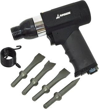 EMAX Air Hammer - 190 mm Pneumatic Hammer with Short Barrel & 3,000 BPM - EATHM80S1P