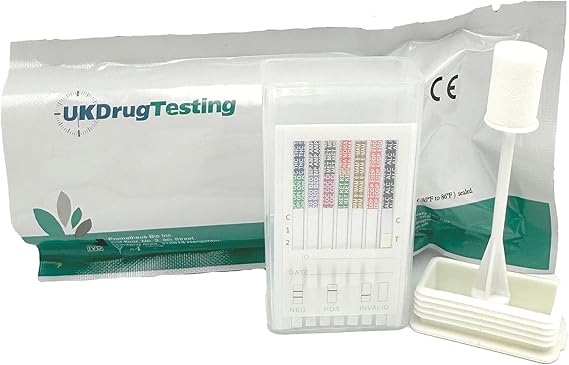 11 Panel Ultra Workplace Drug and Alcohol Saliva Drug Testing Cube