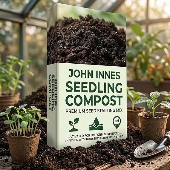 25L John Innes Seed Sowing, Soil Seedling Bag Nutrient Balanced Compost