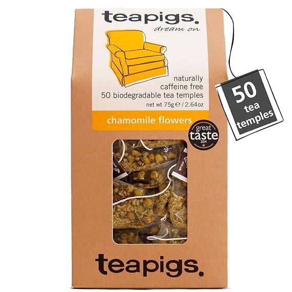 Teapigs Chamomile Flowers Tea 50 Temples