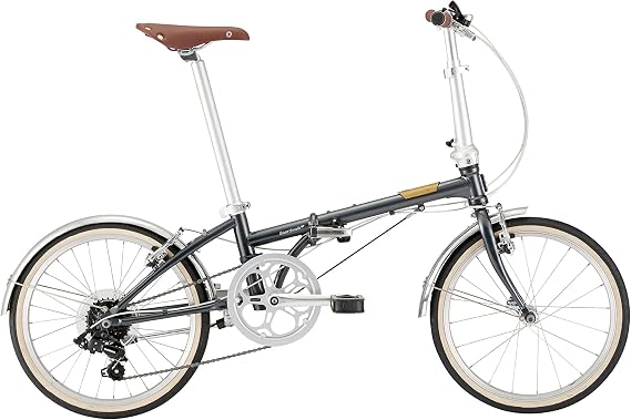 DAHON Dahon Boardwalk D7 Boardwalk D7 Folding Bicycle 2024 Model Compact Lightweight 20 inch 7 variable speed chromoly frame