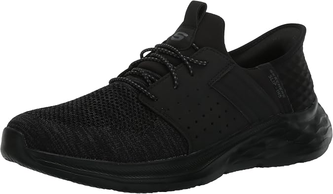Skechers Men's Garner - Newick 210803 Shoe | Casual, Slip-ins, Air-Cooled Memory Foam, Goga Mat Arch, Vegan