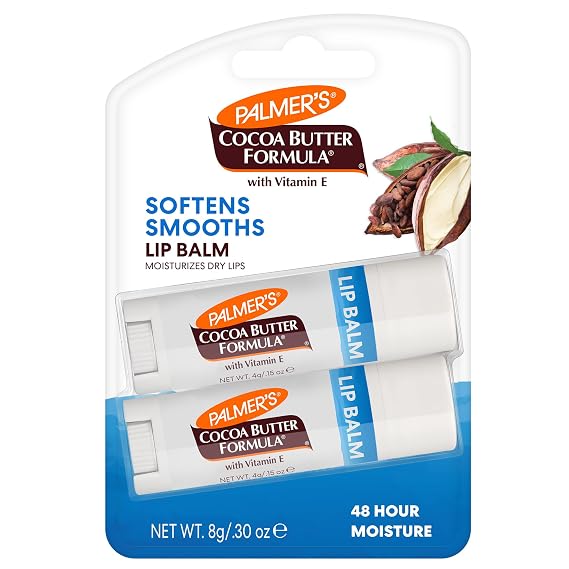 Palmer's Cocoa Butter Formula Lip Balm Duo with Vitamin E (Pack fo 2)