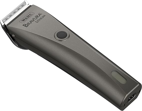 Wahl Professional Animal Bravura Lithium Ion Clipper, 41870-0425, Gunmetal