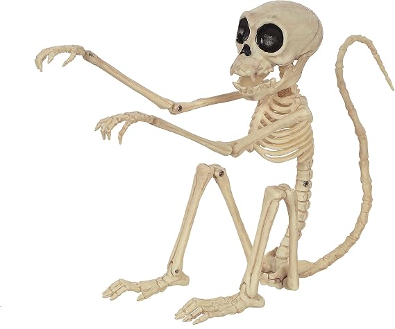 Crazy Bonez Small Skeleton Monkey