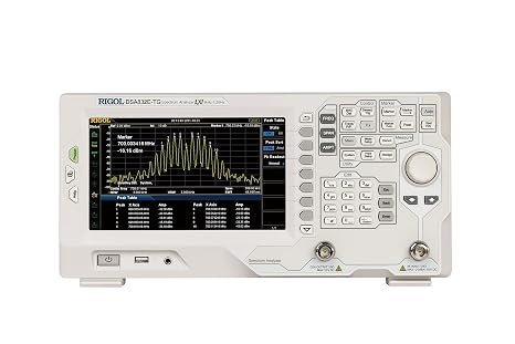 Rigol DSA832E-TG Spectrum Analyzer,Swept Spectrum Analyzer,Frequency Range 9kHz~3.2GHz,Description 10Hz~1MHz,with Tracking Source