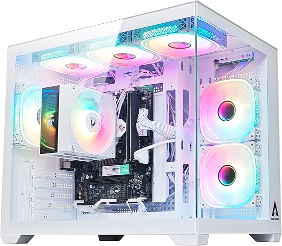 NEW LEAGUEGaming PC Ryzen 5 5600G / Memory 16GB / NVMe SSD 512GB / Windows 11 Pro / WPS Office Middle Tower Desktop PC Ryzen 5 5600G, HIKARI