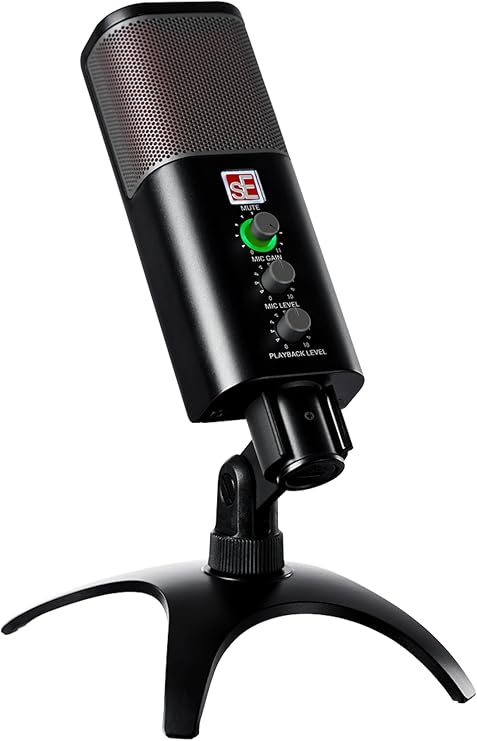 sE Electronics Neom USB Microphone for PC, Mac, iPhone, iOS, Android Devices - Podcast Microphone for Content Creators, Gaming, Streaming & Voice Recording - Portable Travel Mic for Recording Anywhere