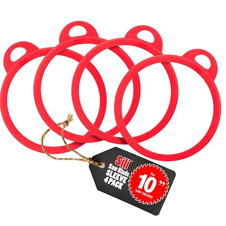 Sili Circular Saw Blade Storage Sleeve 10" 4 Pack