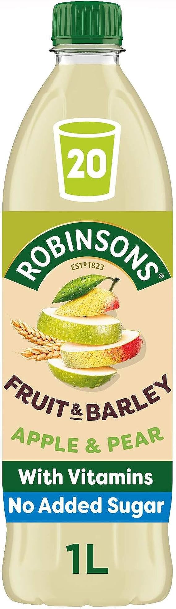 Robinsons Fruit & Barley Apple & Pear 1L