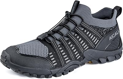 Mens Minimalist Shoes Water Shoes Beach Wide Toe Box Walking Hiking Boating Fishing Shoes