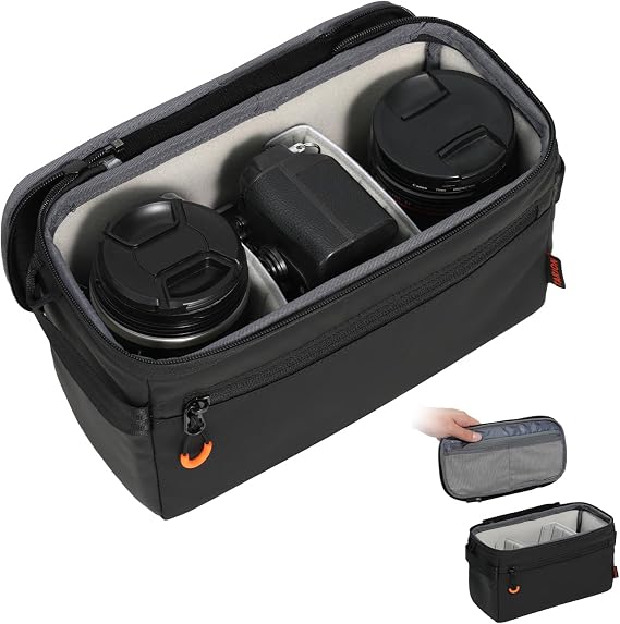 TARION Padded Camera Insert Bag Protective Framed DSLR Inner Case Organizer
