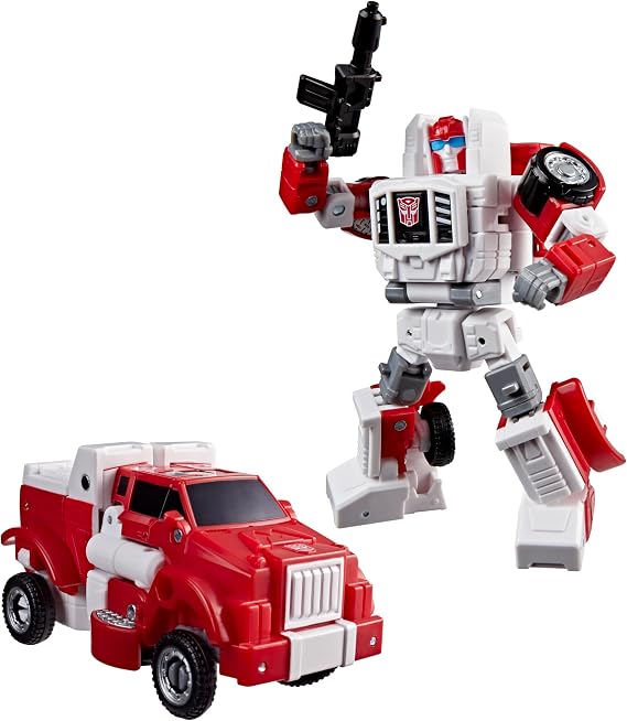 Transformers Age of the Primes Swerve, Deluxe Class 4.5-inch Converting Action Figure, Robot Toys for Ages 8+