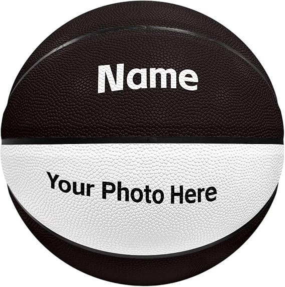 Custom Personalized Basketballs with Name/Photo, Multiple Color Options, Size 5/7(27.5''/29.5'')