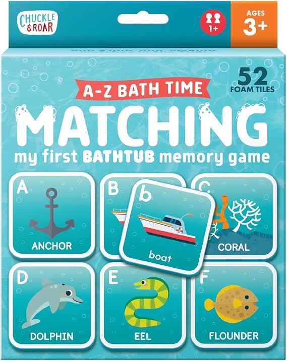 Chuckle & Roar Bath Matching Memory Game