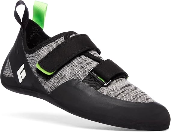 BLACK DIAMOND Mens Momentum Rock Climbing Shoes | Engineered Knit Upper | 4.3mm Rubber Outsole | Supportive Fit for Gym & Outdoor Climbing