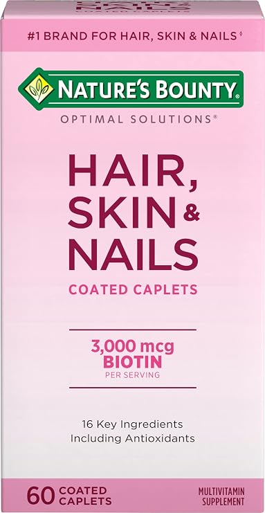 Nature's Bounty Hair, Skin and Nails Caplets 60 ea
