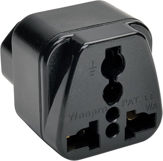 IEC-320 C13 Outlet Adapter for Intl Plugs