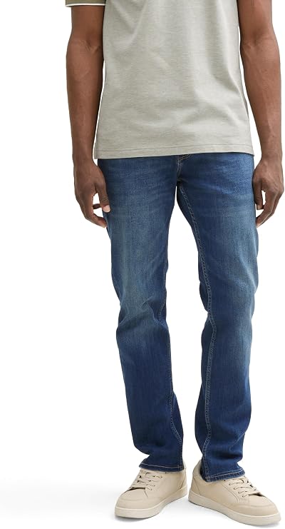 Tom Tailor Denim Herren TTAEDAN Straight Fit Jeans