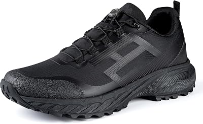 Mens Trail Running Shoes Hiking Shoes Walking Cross Training Shoes with Arch Support Anti-Slip Lightweight Sneakers