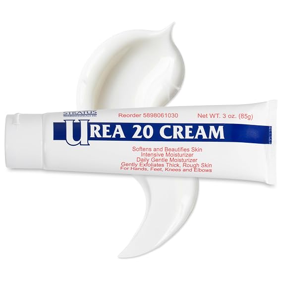 Urea 20% Cream with Vitamin E, 3 oz