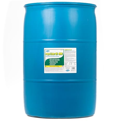 Polyol Ester Oil - HMC, 55 Gallon, High Miscibility Refrigeration Lubricant for HFC & HFO Refrigerants, Anti-Wear, Rust & Corrosion Protection, Enhanced Miscibility with R22 (45-107)