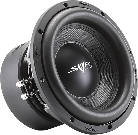 Skar Audio SVR-10 D4 10" 1600 Watt Max Power Dual 4 Ohm Car Subwoofer, 10" - Dual 4 Ohm