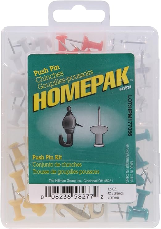 HOMEPAK 41824 Push Pin Kit