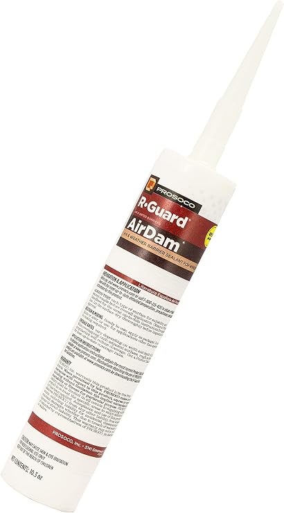 PROSOCO AirDam | Wall Cavity sealant for Windows and Doors - Trusted by Professionals - 10.3 OZ Cartridge