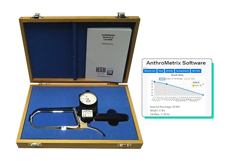 Skinfold Caliper With BodyTracker Software