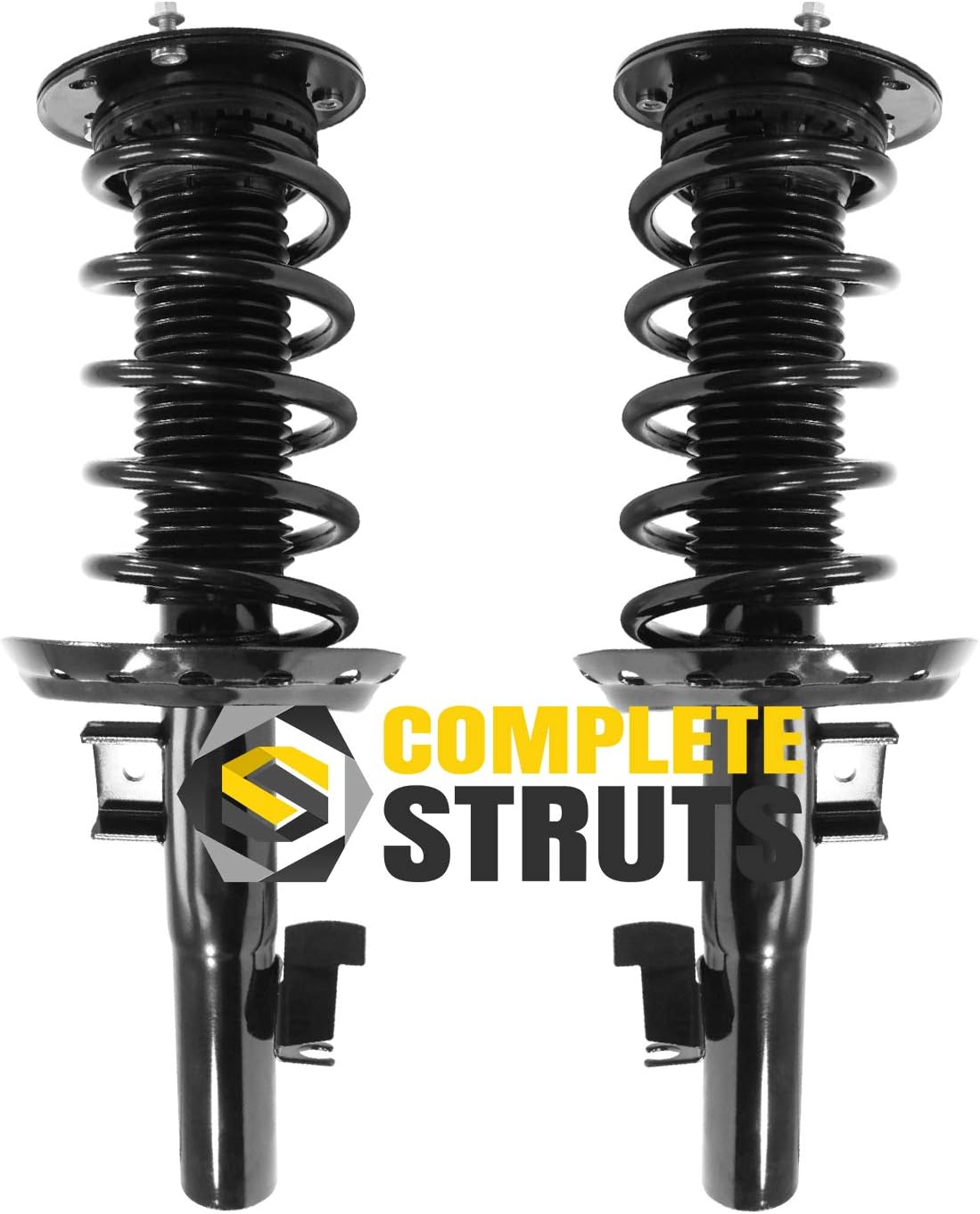 COMPLETESTRUTS – Front Quick Complete Strut Assemblies with Coil Springs Replacement for 2011-2019 Volvo S60 - Set of 2