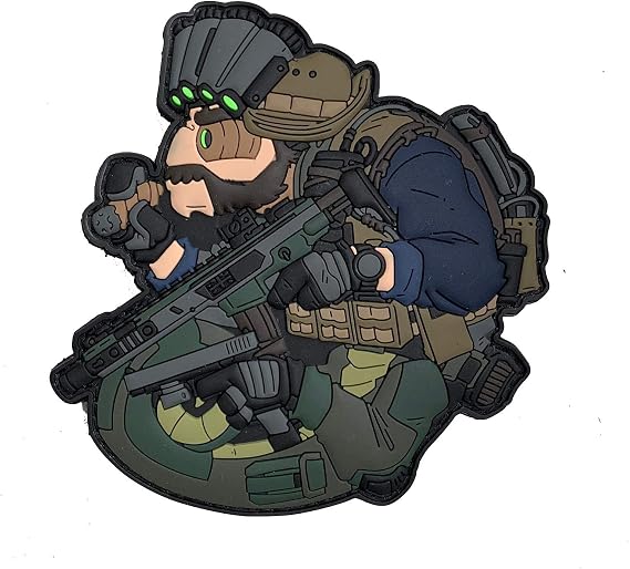Chameleon Legion SAS Captain Cham PVC Patch