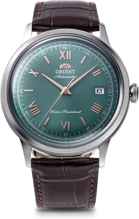 Orient Watch Bambino Automatic Wristwatch, Mechanical, Automatic, green