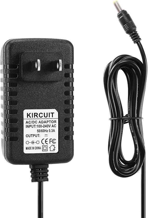 7.5V AC/DC Adapter Compatible with PSone SCPH-131 SCPH-101 LTS500Q1 GF1 BAR1 SCPH131 SCPH101 PS one 5 inch LCD Screen DC7.5V 2A 7.5VDC 2000mA Power Supply Cord Cable Battery Charger PSU