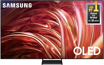 Samsung 83-Inch Class OLED 4K S85D Series HDR Smart TV w/Dolby Atmos, Object Tracking Sound Lite, Laser Slim Design, Motion Xcelerator, Real Depth Enhancer, Alexa Built-in (QN83S85D, 2024 Model)