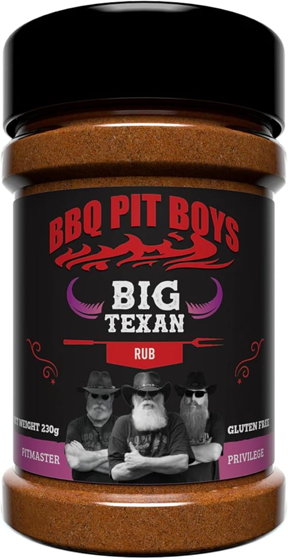 Angus & Oink | BBQ Pit Boys Big Texan | Sweet Southern BBQ Rub | 230g