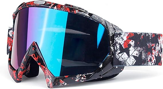 Motorcycle Motocross Racing Goggle Dirtbike Cycling Goggles Skiing Adjusted Strap KG31