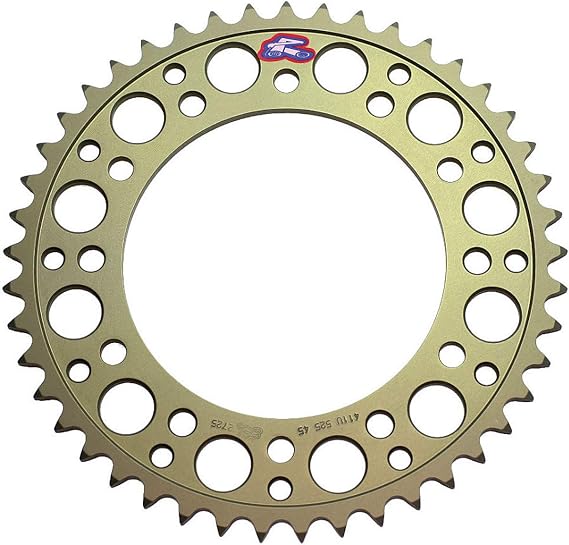 Renthal Rear Sprocket (520 / 40T) (Hard Anodized) for 99-02 Yamaha YZF-R6