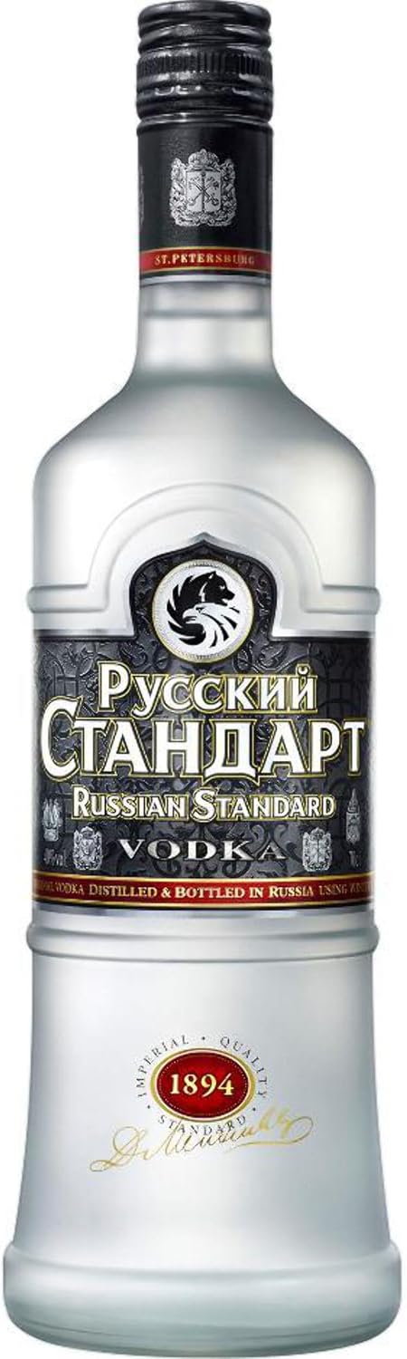 Russian Standard Vodka 70cl, Russian Winter Wheat Premium Purity, 38% ABV
