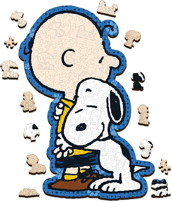 Peanuts Puzzles for Adults, Snoopy Gifts for Women & Children, 200 Pieces