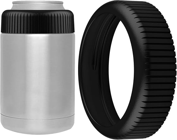 Jmoe USA Replacement Lid For Stainless Steel Yeti Colster Cans | Made With Durable Materials | Enhanced Grip Texture | (Standard - Old)