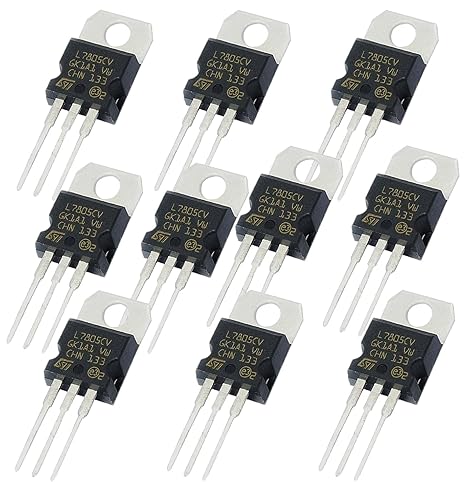 L7805CV L7805 Positive Voltage Regulator Output 5v TO-220 Package 20 Pack