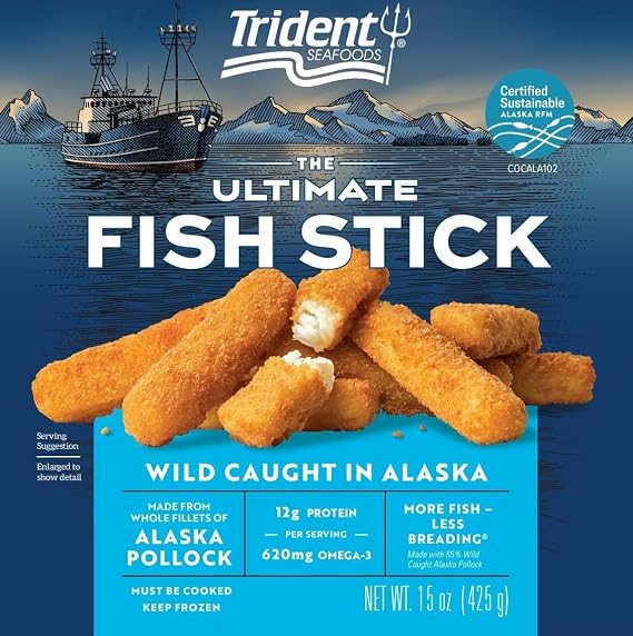 Trident Seafoods The Ultimate Fish Stick, Frozen, 15 oz