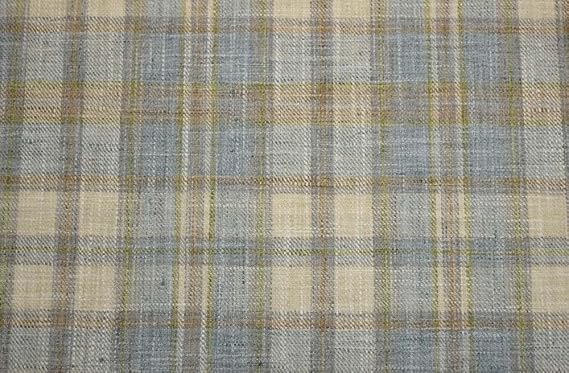 Blue Natural Plaid Upholstery Stately Robin's Egg Kaufmann Fabric (Polyester,OfficeProduct,Blue,pkaufmann,1,U19732,Fabric,Fabric,pkaufmann,pkaufmann)