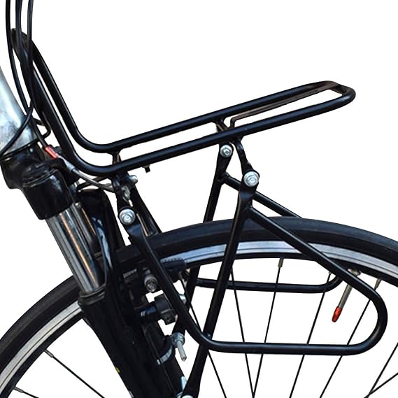 Bicycle Front Rack, 15KG Capacity Bike Cargo Rack, Luggage Touring Carrier Rack, Mountain Road Bike Cycling Equipment Stand, Cargo Rack for Back of Luggage Cargo Rack, UT978XPP25SIMVO96Y