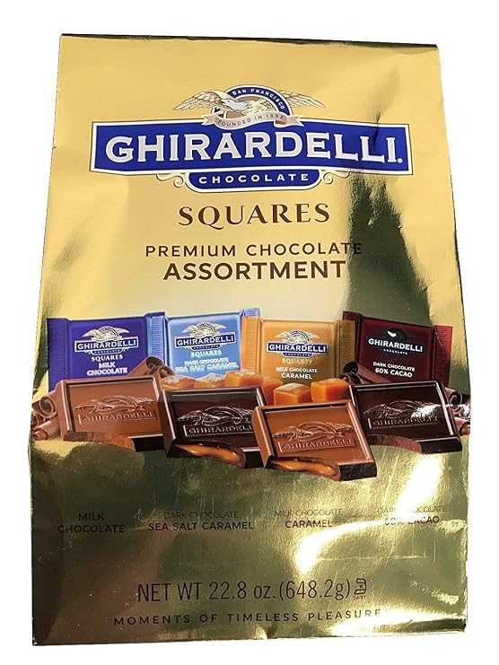 Ghirardelli Gold Assorted 4 Flavors, 22.82 oz