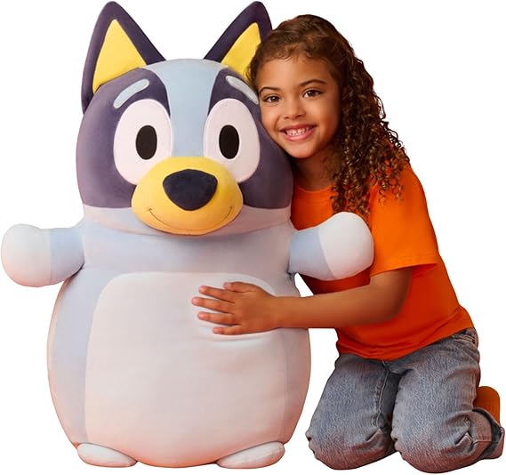 Squishmallows Original 26in Bluey HugMees Ultrasoft Official Jazwares Plush (Jumbo)