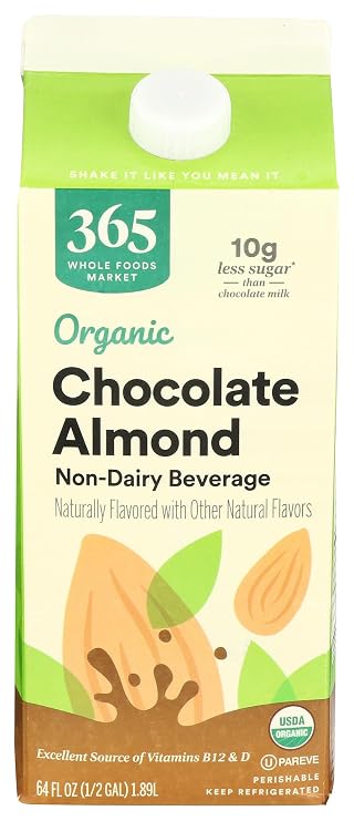 365 by Whole Foods Market Organic Chocolate Almondmilk, 64 FZ