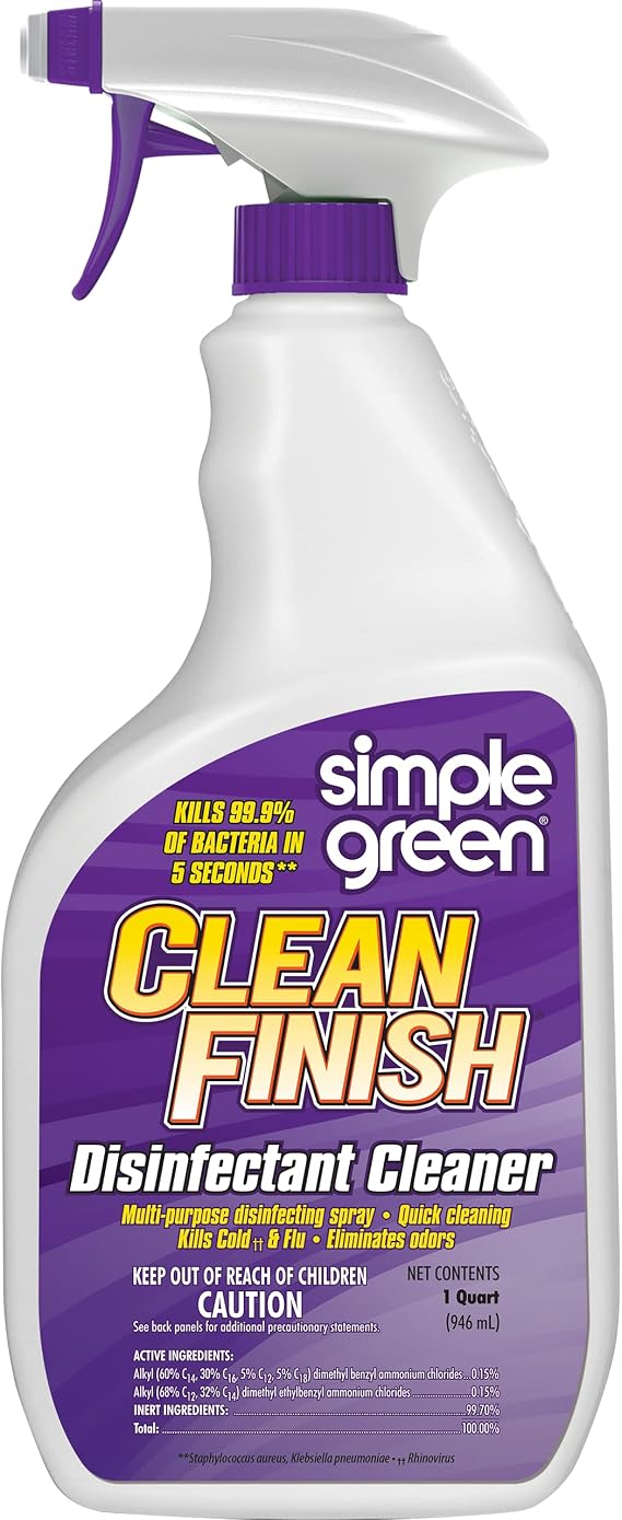 Clean Finish Disinfectant - 32 Oz.