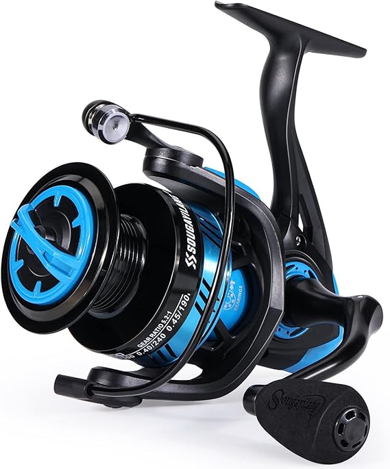 Sougayilang Fishing Reel, Ultralight Spinning Reel